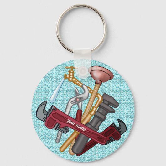 Porte-clés outils de plombier (Recto)