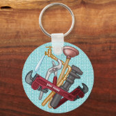 Porte-clés outils de plombier (Recto)
