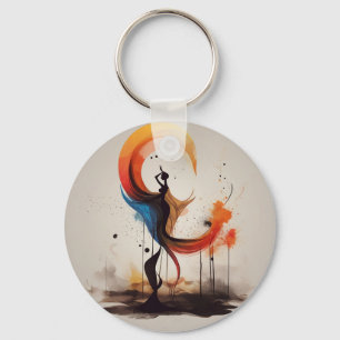 Porte-clés ouvert au coeur