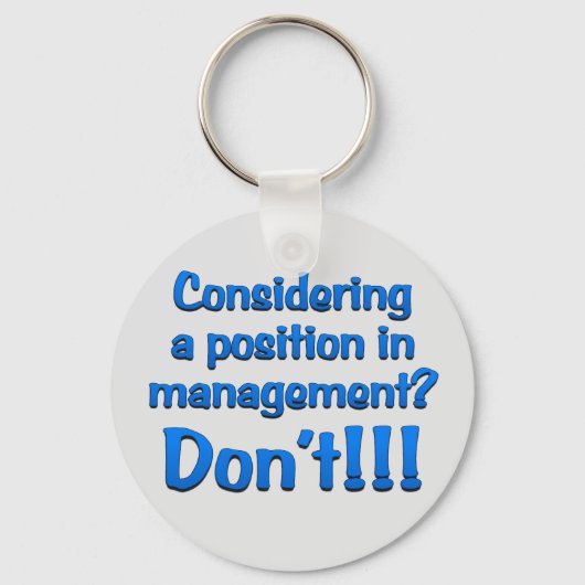 Porte-clés Ouverture dans la gestion (Recto)