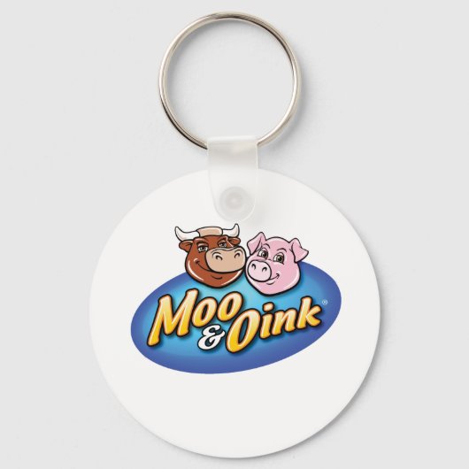 Porte-clés Ouverture de la bouteille Moo & Oink (Recto)