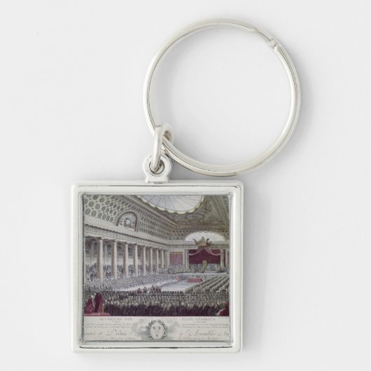 Porte-clés Ouverture du général de domaines à Versailles (Devant)