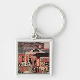 Porte-clés Ouverture du premier chemin de fer au Japon