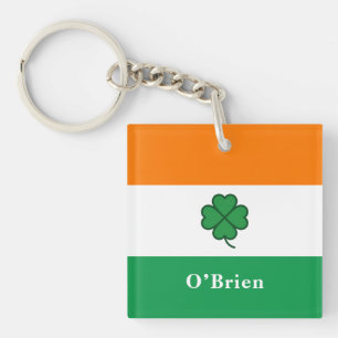 Porte-clés Ouvre-bouteille personnalisé avec drapeau irlandai