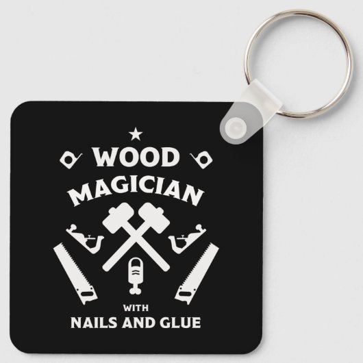 Porte-clés Ouvrier de charpentier (Dos)