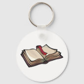 Porte-clés Ouvrir le Porte - clé de livres (Verso)