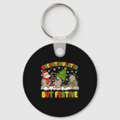 Porte-clés Overstimulated But Festive Ossum Ugly Sweater Chri (Recto)