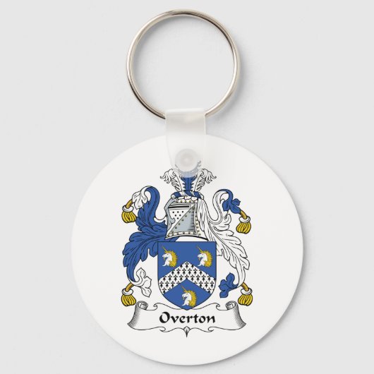 Porte-clés Overton Family Crest (Recto)