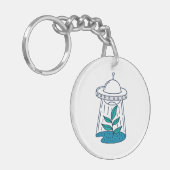 Porte-clés OVNI Alien (Devant gauche)