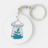 Porte-clés OVNI Alien (Dos)