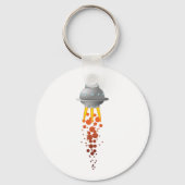 Porte-clés OVNI Décollage du Porte - clé (Recto)
