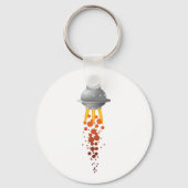 Porte-clés OVNI Décollage du Porte - clé (Verso)