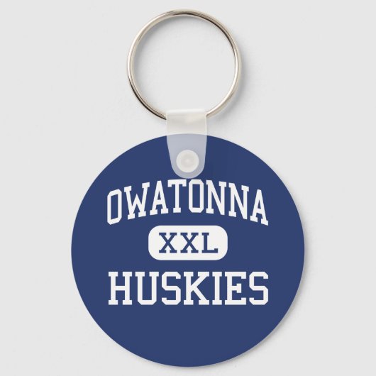 Porte-clés Owatonna - Huskies - High - Owatonna Minnesota (Recto)
