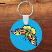 Porte-clés Owen Jones Antique Papillons Orientaux (Recto)