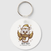 Porte-clés Owl Be Home pour Noël (Verso)