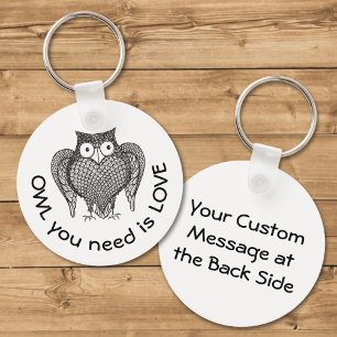Porte-clés Owl you Need Keychain