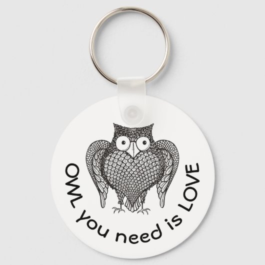 Porte-clés Owl you Need Keychain (Recto)