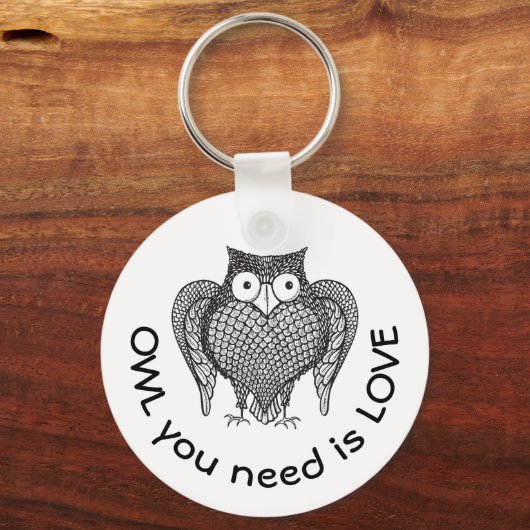 Porte-clés Owl you Need Keychain (Recto)