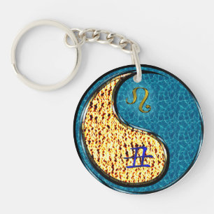 Porte-clés Ox Leo & Eau