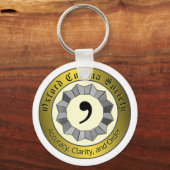 Porte-clés Oxford Comma Society (Recto)