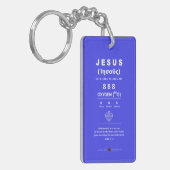 Porte-clés Oxygène 888 Nom de Jésus (Devant gauche)