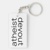 Porte-clés Oxymoron - Porte - clé athée dévot (Dos)