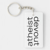 Porte-clés Oxymoron - Porte - clé athée dévot (Devant)