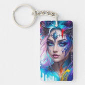 Porte-clés Oyeux bleus (Devant)