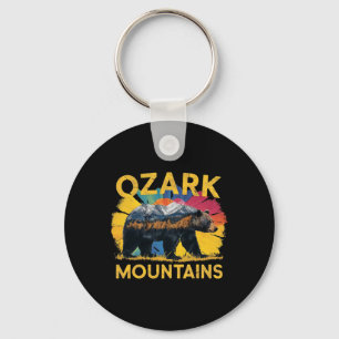 Porte-clés Ozark Mounts Arkansas Ours Nature Randonnée Campin