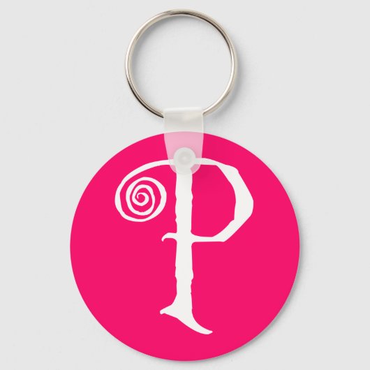 PORTE-CLÉS P (Recto)