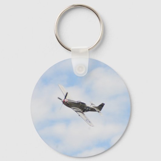 Porte-clés P51 Mustang In Flight (Recto)