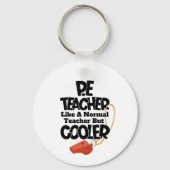 Porte-clés P.E. Professeur comme un enseignant normal mais Gl (Verso)