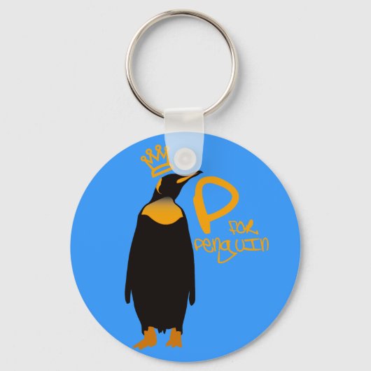 Porte-clés P pour Penguin (Recto)