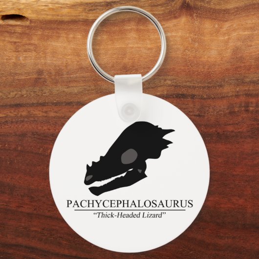 Porte-clés Pachycéphalosaure (Recto)