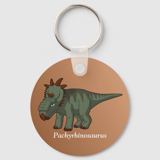 Porte-clés Pachyrhinosaure Dinosaure (Recto)