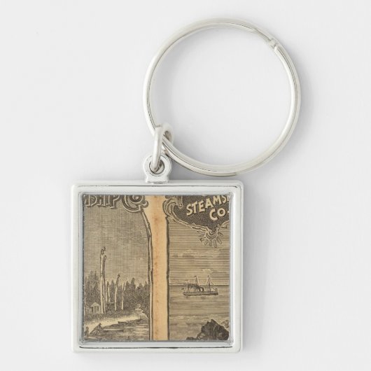 Porte-clés Pacific Coast Steship Company 2 (Devant)