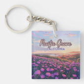 Porte-clés Pacific Grove California Monterey Magique Purple (Devant)