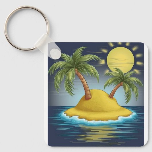 Porte-clés Pacific Island  (Recto)