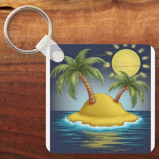 Porte-clés Pacific Island (Recto)