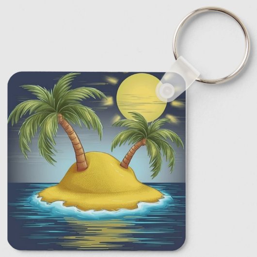 Porte-clés Pacific Island  (Dos)