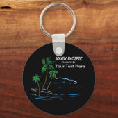 Porte-clés Pacifique Sud, La Musique (Recto)