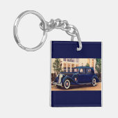 Porte-clés Packard bleu 1936 (Devant gauche)