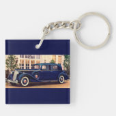Porte-clés Packard bleu 1936 (Dos)