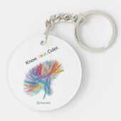 Porte-clés Pactomiques. Sachez. Votre. Color. (Dos)