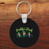 Porte-clés Paddle Back Funny Trump Jour de la Saint Patrick I (Recto)