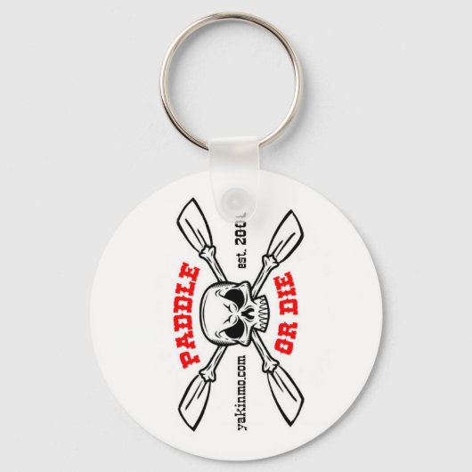 Porte-clés Paddle ou mourir Yakinmo.com Porte - clé (Recto)