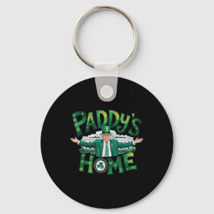 Porte-clés Paddy Home Trump Funny Jour de la Saint Patrick Sh