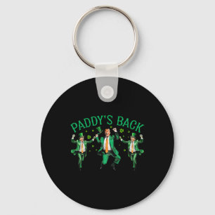 Porte-clés Paddy's Back Funny Trump Danser la Saint Patrick's