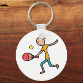 Porte-clés Padel Tennis (Verso)