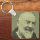 Porte-clés Padre Pio de Pietrelcina (Recto)